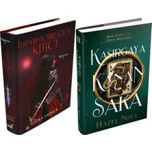 İndigo Kitap Kasırgaya Kanan Saka 3 Ciltli ve Imparatorluğun Kılıcı Ciltli Adora Yağmur 2li Set