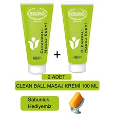 Ersağ Cleanball Masaj Kremi  100 ml + ( Sabunluk Hediyemiz )  224-10