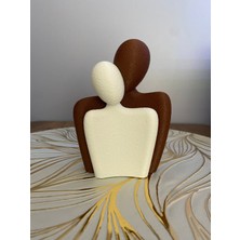 Günyan Store Dekoratif Aile Temalı Sevgili Çift Biblo