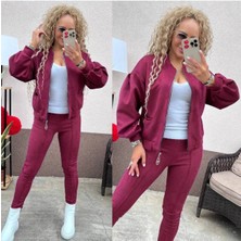 New Station New Statıon Skuba Süet Ceket Pantolon Takım