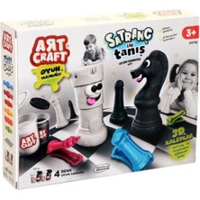 Kiddico Toys Satranç Hamur Seti 400 gr