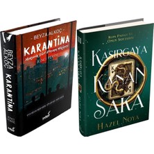 İndigo Kitap Kasırgaya Kanan Saka 3 Ciltli ve Karantina 2 Ciltli Beyza Alkoç 2li Set