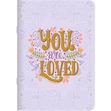 Keskin Color A4 Çizgili Spiralli Motto Defter - Mor