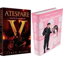 İndigo Kitap Külden Reverans Ciltli ve Ateşpare 1 Canavar Mı Kahraman Mı? Ciltli Ceren Melek 2li Set