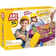Kiddico Toys Art Sand Inşaat Kum Set 600 gr