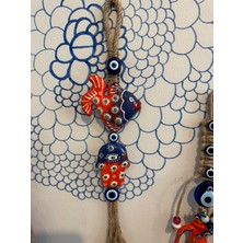 Atak Hediyelik Seramik Balık El Duvar Süsü