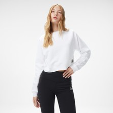 Converse Kadın Beyaz Sweatshirt