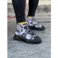 Elma Shop Acık Askeri Erkek Yarım Bilek Casual Ayakkabı