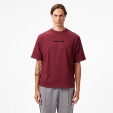 United4 Unıted4 Erkek Bordo T-Shirt