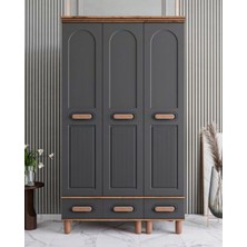 Miracool Otto 3 Kapılı Dolap / %100 Mdf