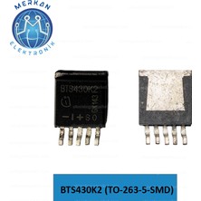 BTS430K2 (TO-263-5-SMD) Orijinal Oto Beyin Tamir Entegreleri Merkan Elektronik