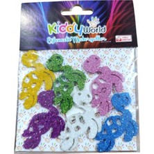 Marka Kiddy World Şekilli Eva Figürleri 0043-KAPLUMBAĞA