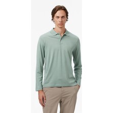 Nautica Erkek Yeşil Classic Fit Polo Yaka T-Shirt