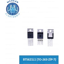 BTS621L1 (TO-263-ZİP-7) Orijinal Oto Beyin Tamir Entegreleri Merkan Elektronik