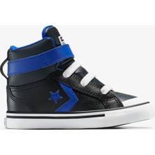 Converse Pro Blaze Strap Leather Easy On Bebek Siyah Sneaker