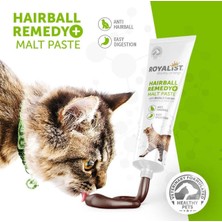 Royalist Hairball Remedy+Malt Paste|kediler Için Tüy Yumağı Önleyici Macun–biotin & Kalsiyum Içerik 100GR