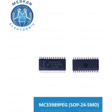MC33989PEG (Sop-24-Smd) Orijinal Oto Beyin Tamir Entegreleri Merkan Elektronik