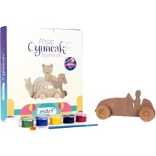 Marka Miart Ahşap Oyuncak Boyama Seti