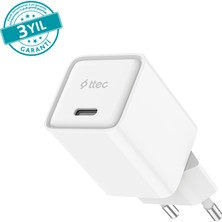 Ttec Smartcharger 20W Pd Gan Seyahat Hızlı Şarj Aleti 2TC20B