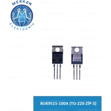 BUK9515-100A (TO-220-ZİP-3) Orijinal Oto Beyin Tamir Entegreleri Merkan Elektronik