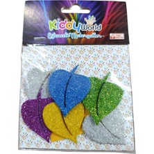 Marka Kiddy World Şekilli Eva Figürleri 0043-YAPRAK