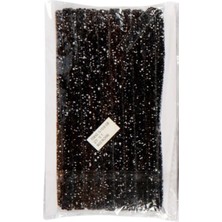 Silikon Yapışkanlı Taş Siyah 1 Metre 2 cm 1 Metre