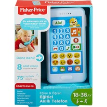 Marka Fisher-Price Eğlen Öğren Interaktif Akıllı Telefon Türkçe Emojili FPR25