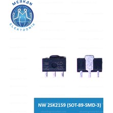 Nw 2SK2159 (Sot-89-Smd-3) Orijinal Oto Beyin Tamir Entegreleri Merkan Elektronik