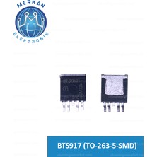 BTS917 (TO-263-5-SMD) Orijinal Oto Beyin Tamir Entegreleri Merkan Elektronik