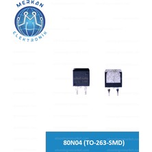 80N04 (TO-263-SMD) Orijinal Oto Beyin Tamir Entegreleri Merkan Elektronik