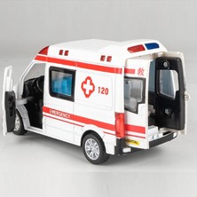 Vardem Işıklı Sürgülü Kapılı Oyuncak Ambulans