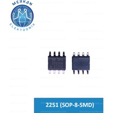 2251 (Sop-8-Smd) Orijinal Oto Beyin Tamir Entegreleri Merkan Elektronik