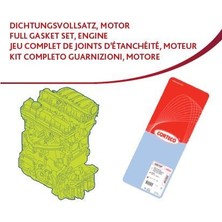 Corteco 83437857 - Motor Takım Contası Komple P106-SAXO-XSARA-AX 1.5 D Tud5 437857P