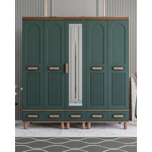 Miracool Otto 5 Kapılı Dolap / %100 Mdf
