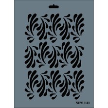 Elma Shop Rich New Seri N-141 Stencil 35X25 cm