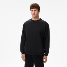 United4 Unıted4 Erkek Siyah Sweatshirt