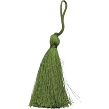 Püskül Tekli 10 cm 1 Adet Yeşil