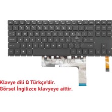 Afila Hp Omen Gaming 16-K0001NT (793K3EA) Notebook Klavyesi, Tuş Takımı (Siyah Tr) Işıklı