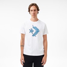 Converse Baskılı Erkek Beyaz T-Shirt