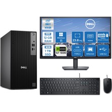 Dell Pro Tower QCT1250 Intel Core I7 14700 5.4ghz 12GB Ddr5 1tb SSD 23,8 Inç Monitör Windows 11 Pro Nvidia GT1030 4gb Masaüstü Bilgisayar 24QCT1250I7GT1030P03 + Zetta Flash Bellek