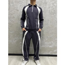 Quits Kids Yarım Pat Fermuarlı Eşofman Takımı