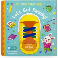 North Parade Publishing Let’s Get Ready Activity Book – With 5 Sliders To Move And Play
