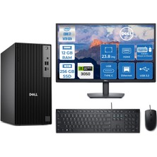 Dell Pro Tower QCT1250 Intel Core I7 14700 5.4ghz 12GB Ddr5 256GB SSD 23,8 Inç Monitör Freedos Nvidia RTX3050 6gb Masaüstü Bilgisayar 24QCT1250I73050F01 + Zetta Flash Bellek