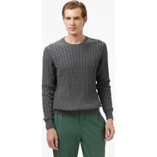 Nautica Erkek Gri Classic Fit Kazak