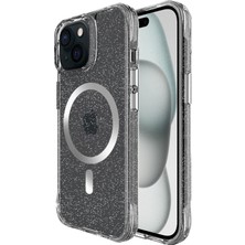Bix iPhone 15 Magsafe Simli Kılıf Shock Pocket Darbe Emici Teknolojili Çizilmeye Dayanıklı