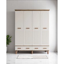 Miracool Otto 4 Kapılı Dolap / %100 Mdf
