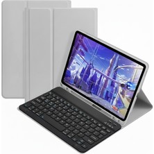 Microcase Apple iPad 9. Nesil 10.2 Inch Tablet Uyumlu Bluetooth Klavyeli Standlı Kılıf - Bkk4