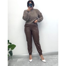 Nisum Moda Içi Tay Tüyü Deri  Pantolon