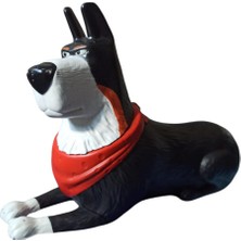 Hureggo Vintage 2019 Yılı Tekerlekli Köpek Figür Oyuncak & 12 cm