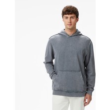 United4 Unıted4 Erkek Gri Sweatshirt